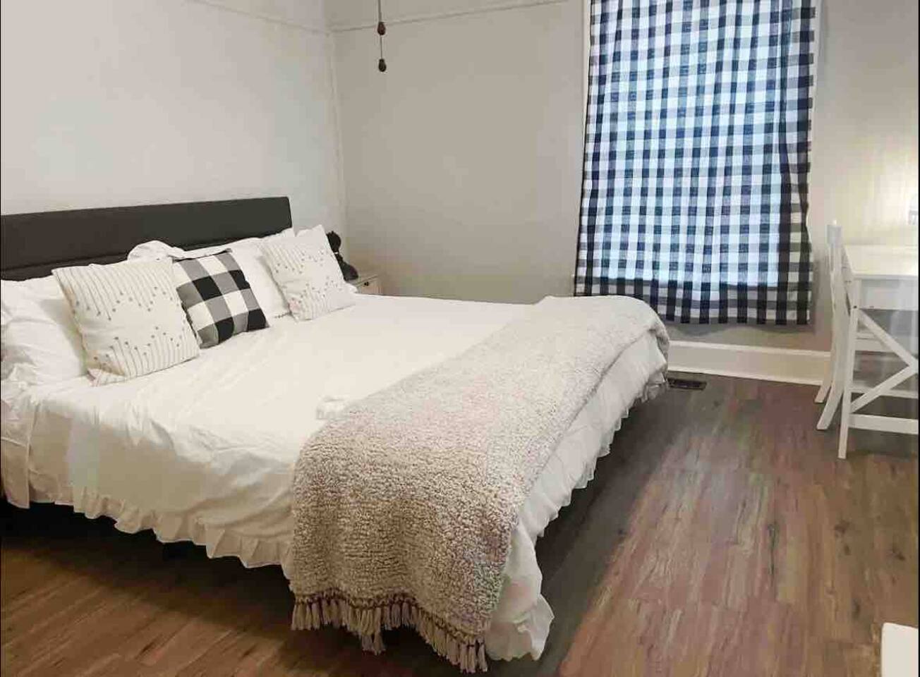 Cherry Street Retreat A | 2BD/1BA Apt near River