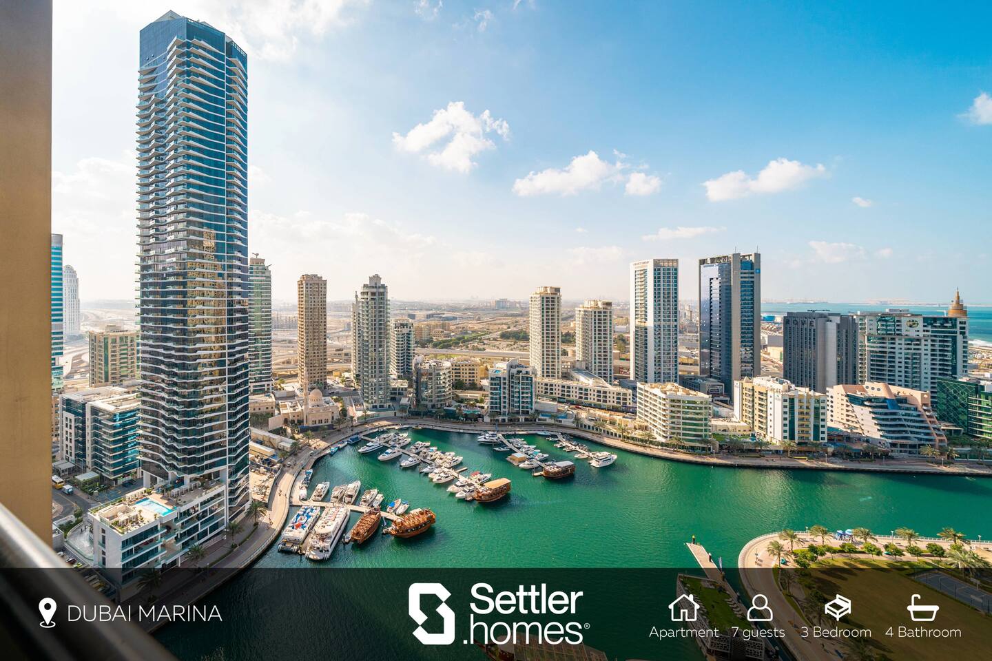 SettlerHomes | Sparkle Tower | Marina & Sea View