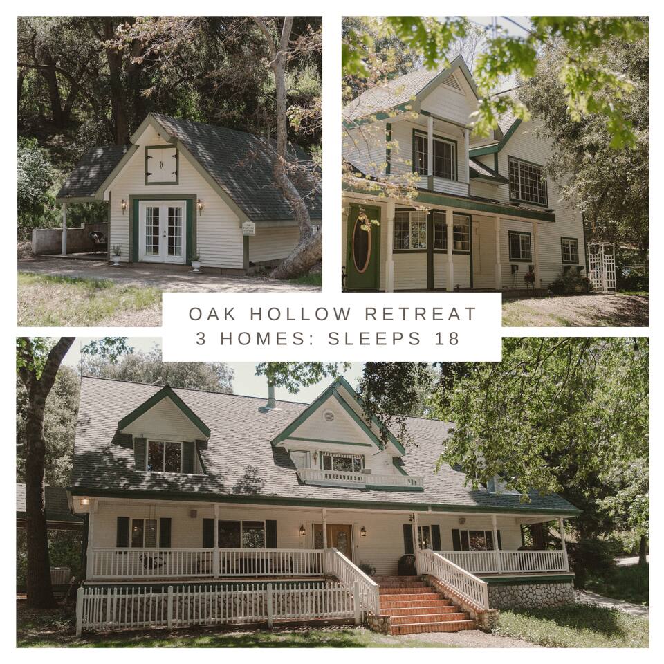 Oak Hollow Retreat- peaceful Oak Glen property