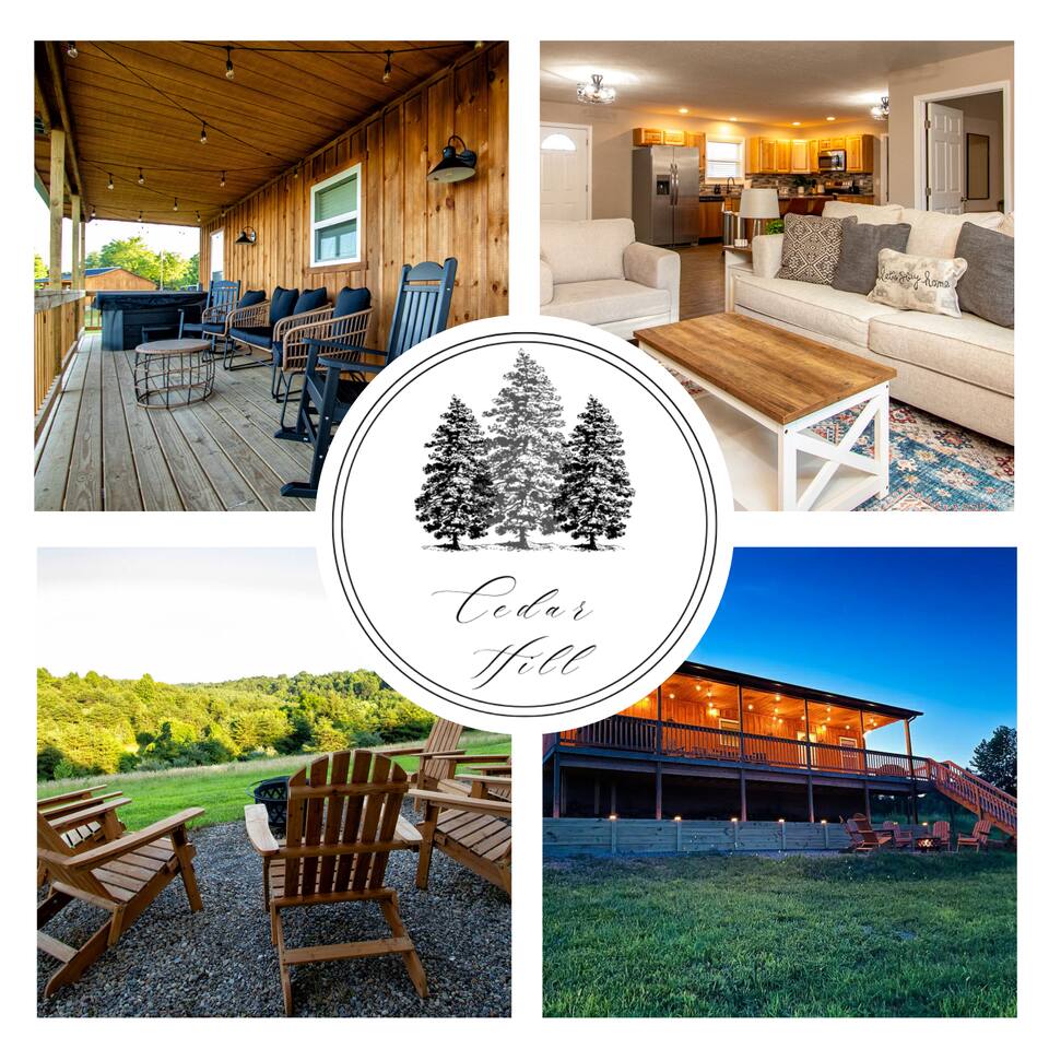Hot Tub, Views & Fire Pit | 5 Mi to Old Man’s Cave
