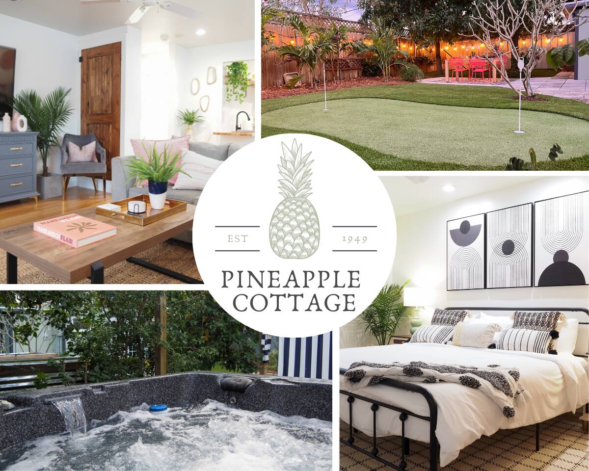 Cottage with Putting Green, Hot Tub, & Garden