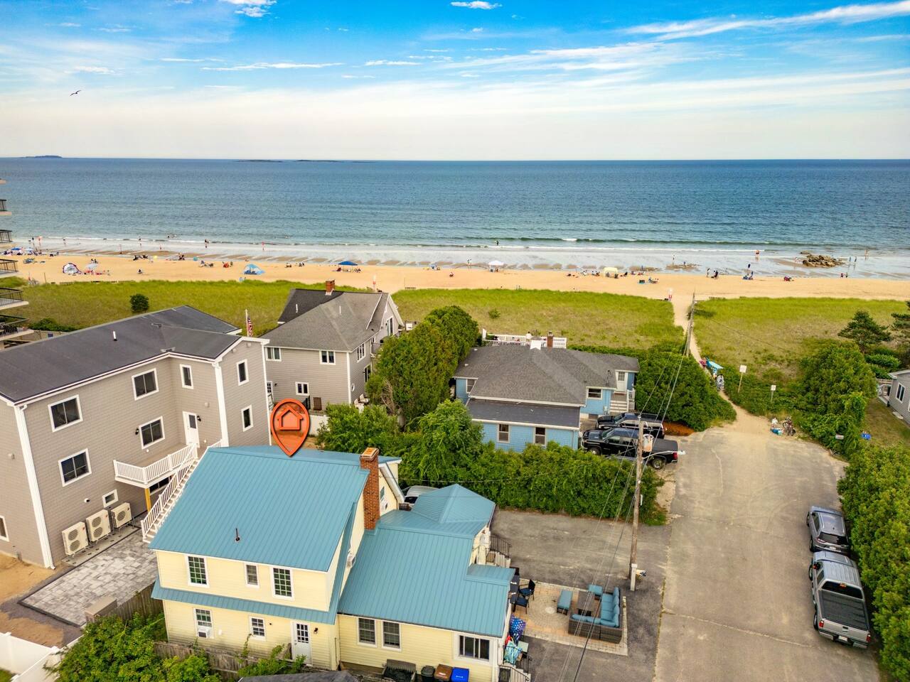 Steps2Beach! OutdoorShower|Grill&FirePit|BeachGear