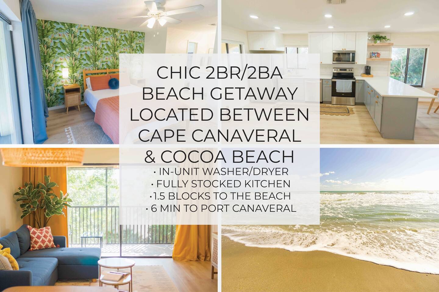 Tropical Beach Oasis - Coral