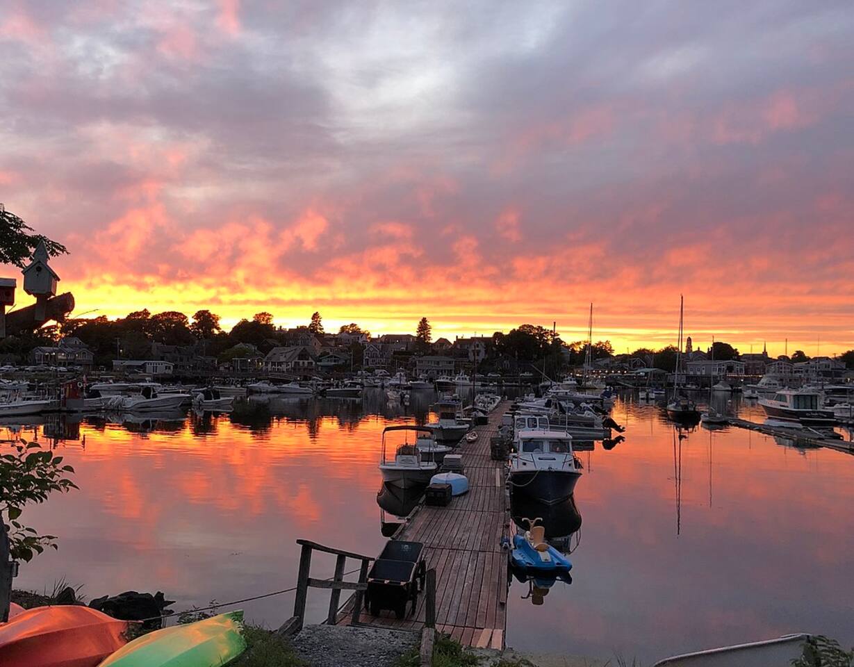 Marina View, Walk to Niles Beach & Rocky Neck