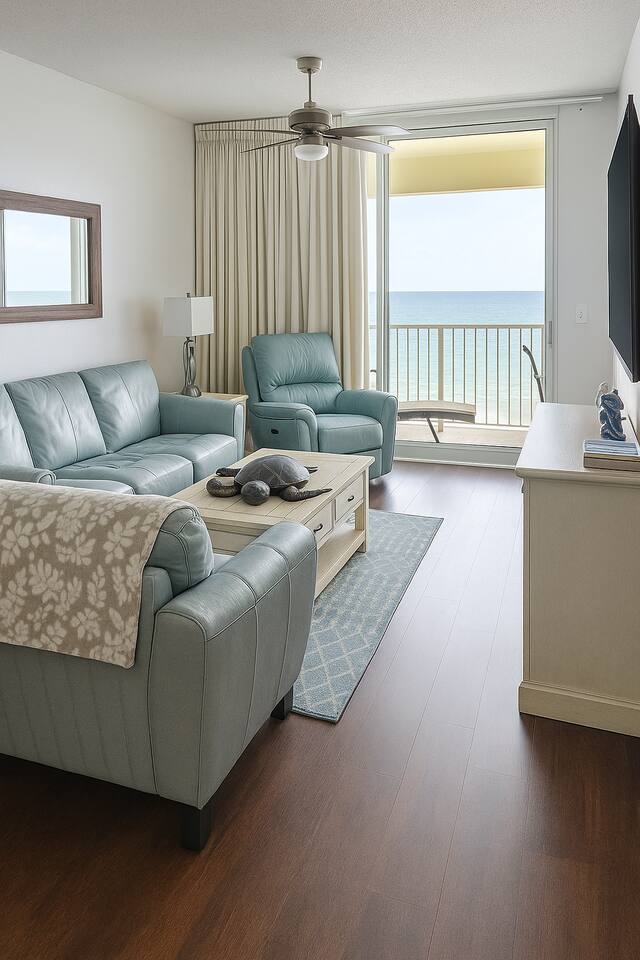 Heaven on the 7th floor-Beachfront@Majestic Beach!