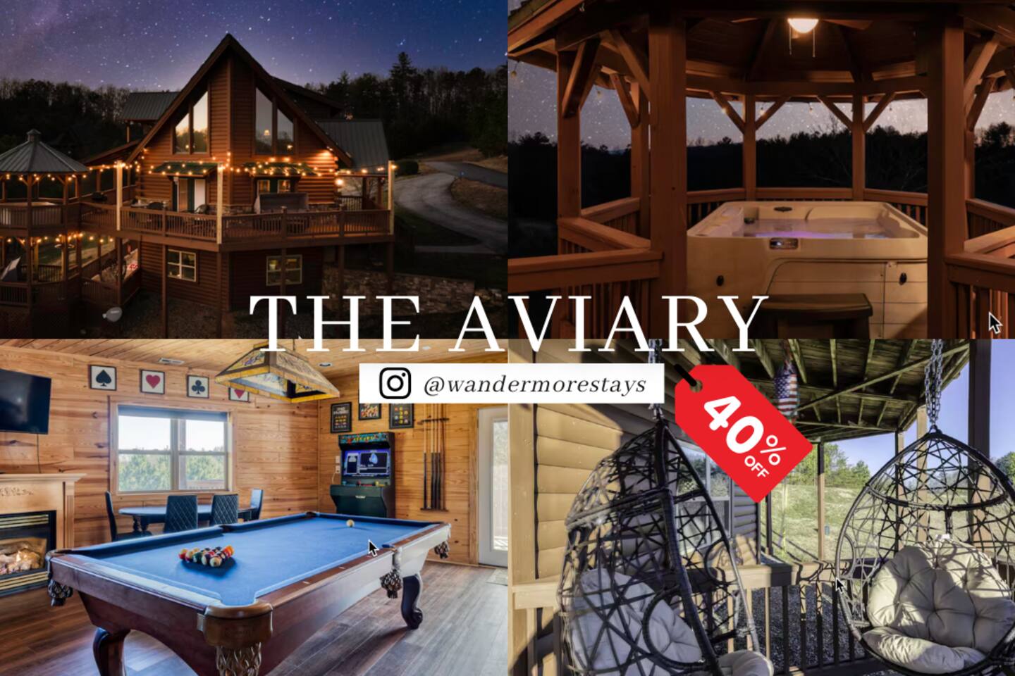 The Aviary Blue Ridge Georgia