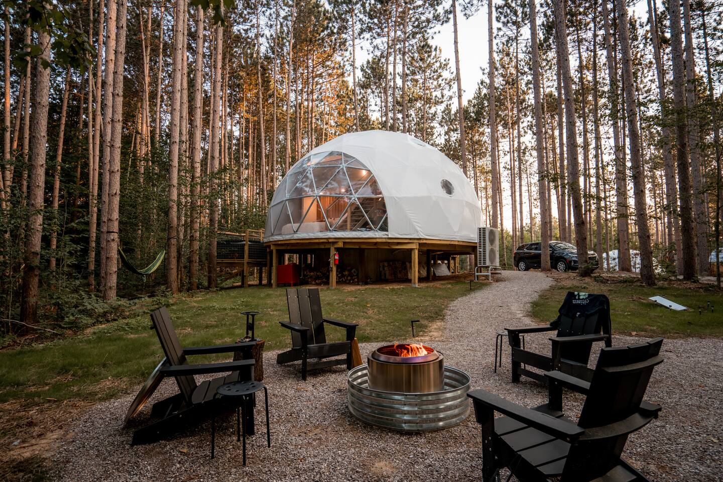 Aurora Luxury Dome | Michigan | Private Amenities