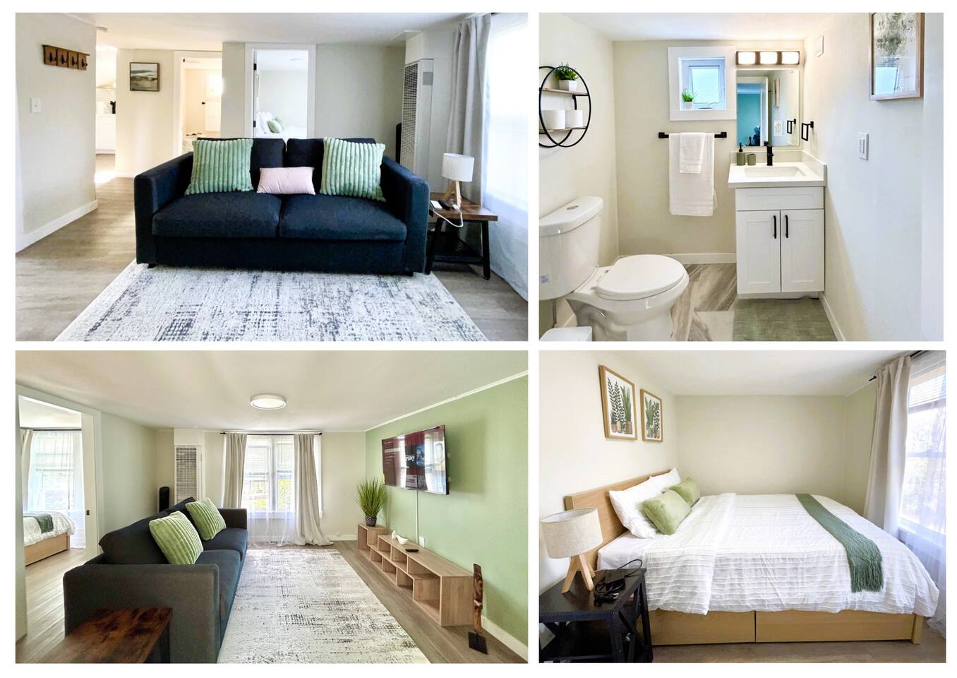 Charming & Bright Gem Prime Location Street Parking with AC