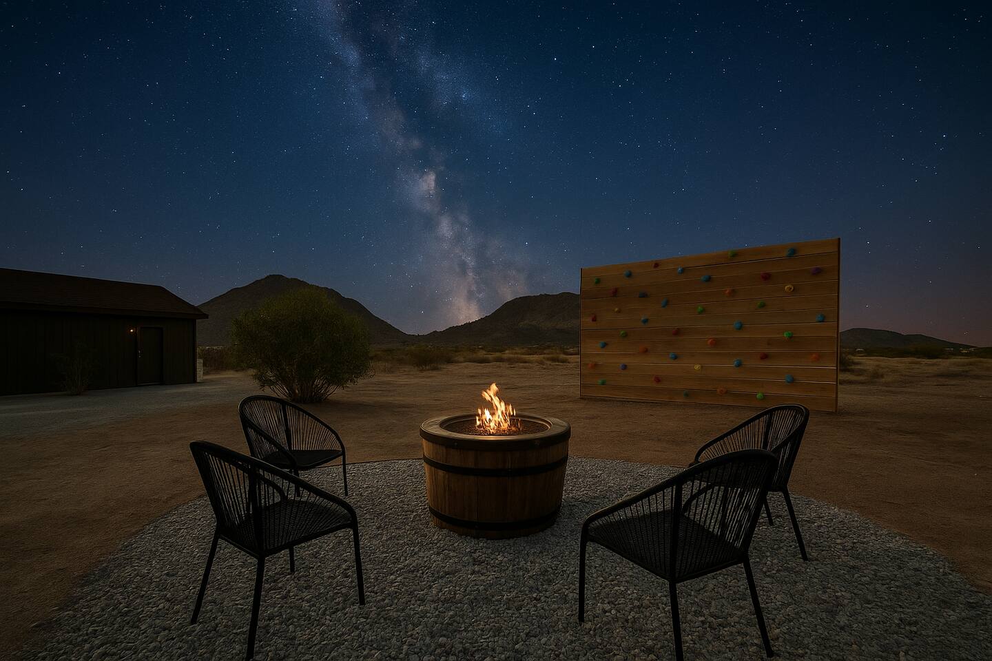 Joshua Tree Escape with Climbing Wall + Hot Tub