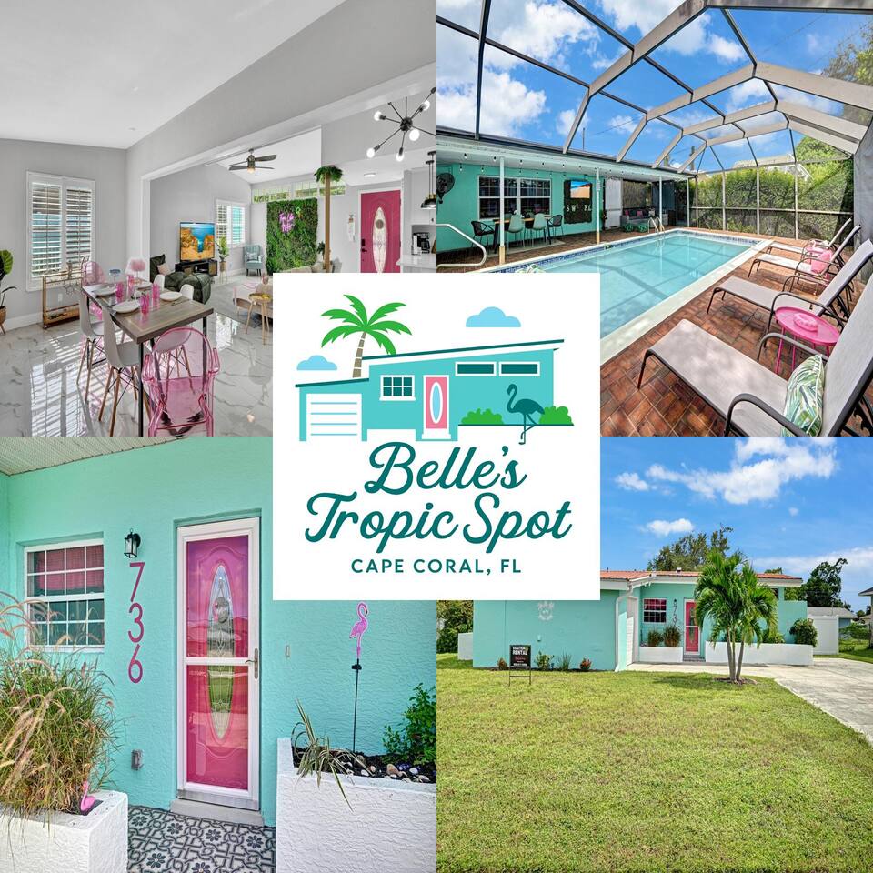 ~Belle’s Tropic Spot~ Heated Pool + OWNER managed!