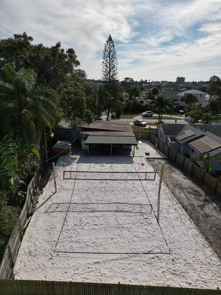 Play & Unwind: SwimSpa + Volleyball Near Beach