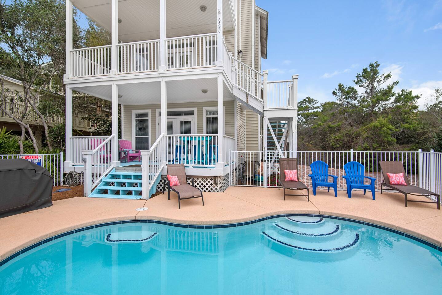 30A 5 Min Walk to Beach/View/Private Pool/Family