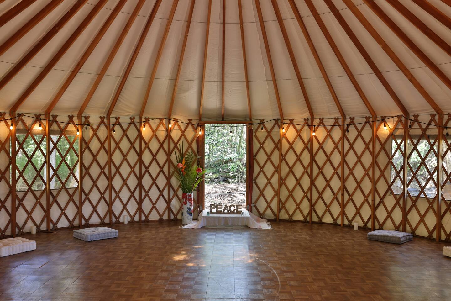 Blissful Island Yurt