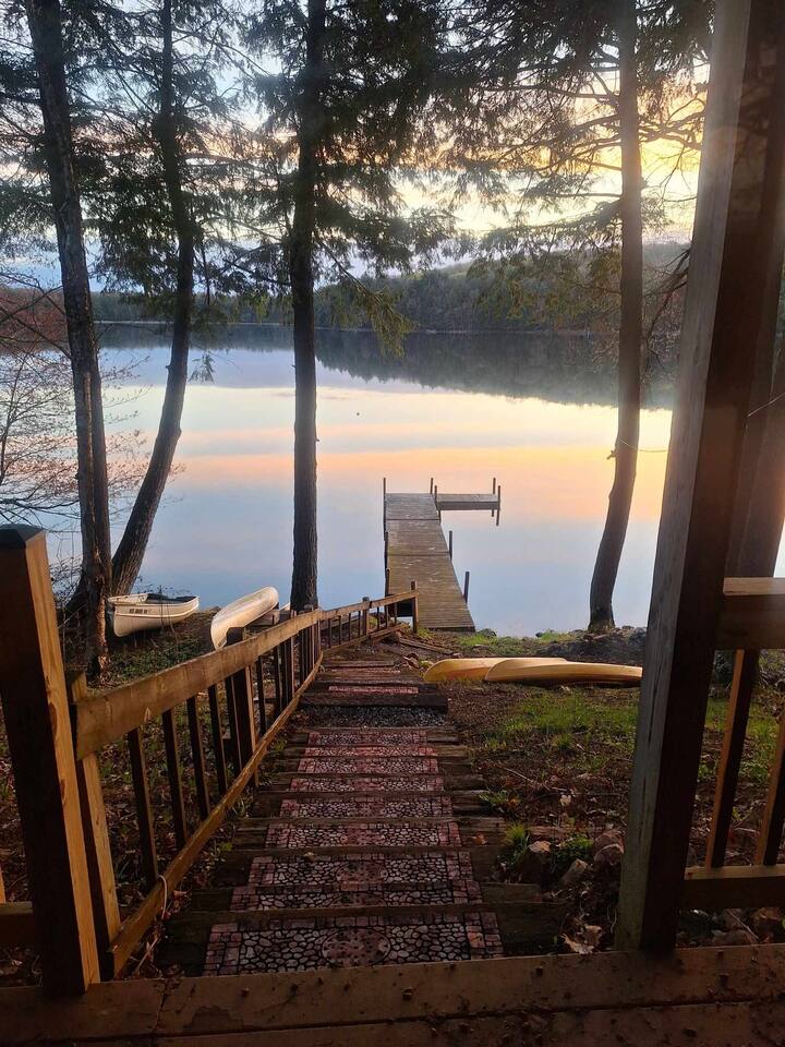 Place To Heal Ada Lake | Swim Raft | Boat Rental