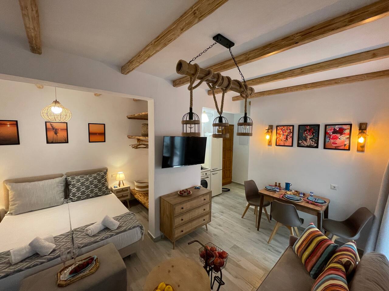 Cocoonut studio,Town of Naxos island,by NaxosVibe