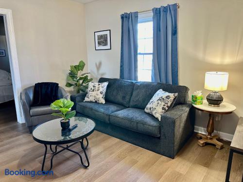 Spring Street Suites C | QUEEN Stylish 3BD/1BA Apt