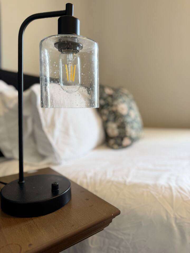 Spring Street Suites C | QUEEN Stylish 3BD/1BA Apt