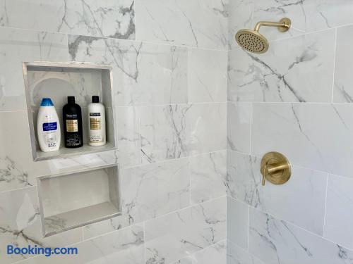 Spring Street Suites C | QUEEN Stylish 3BD/1BA Apt