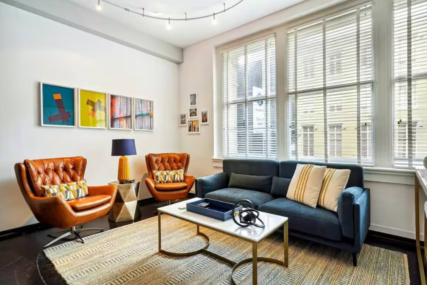 Chic Colorful CBD Loft Near FQ