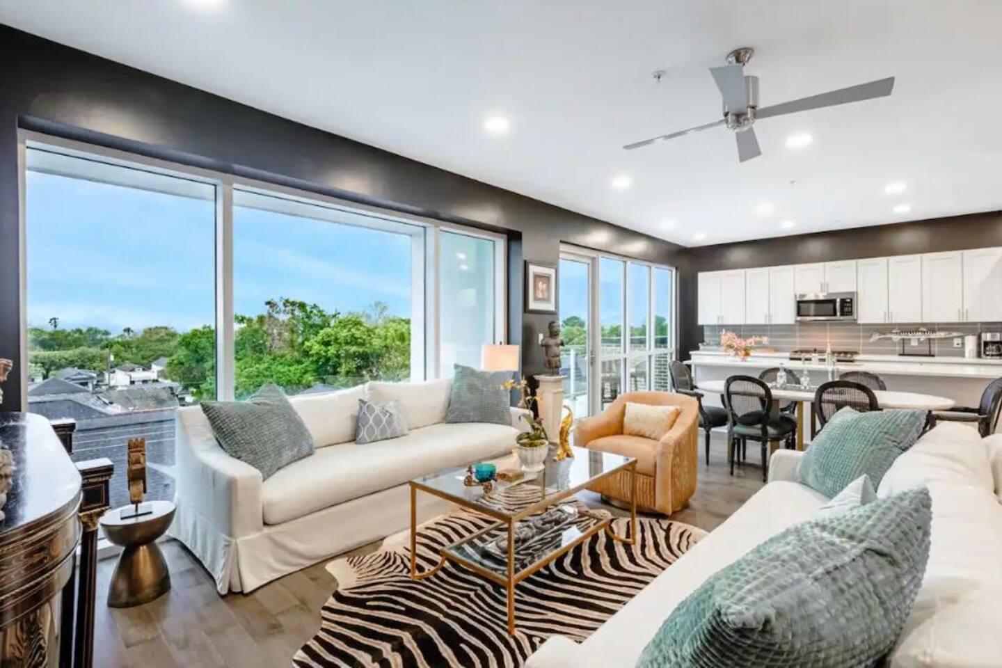 Sleek, City-View Penthouse