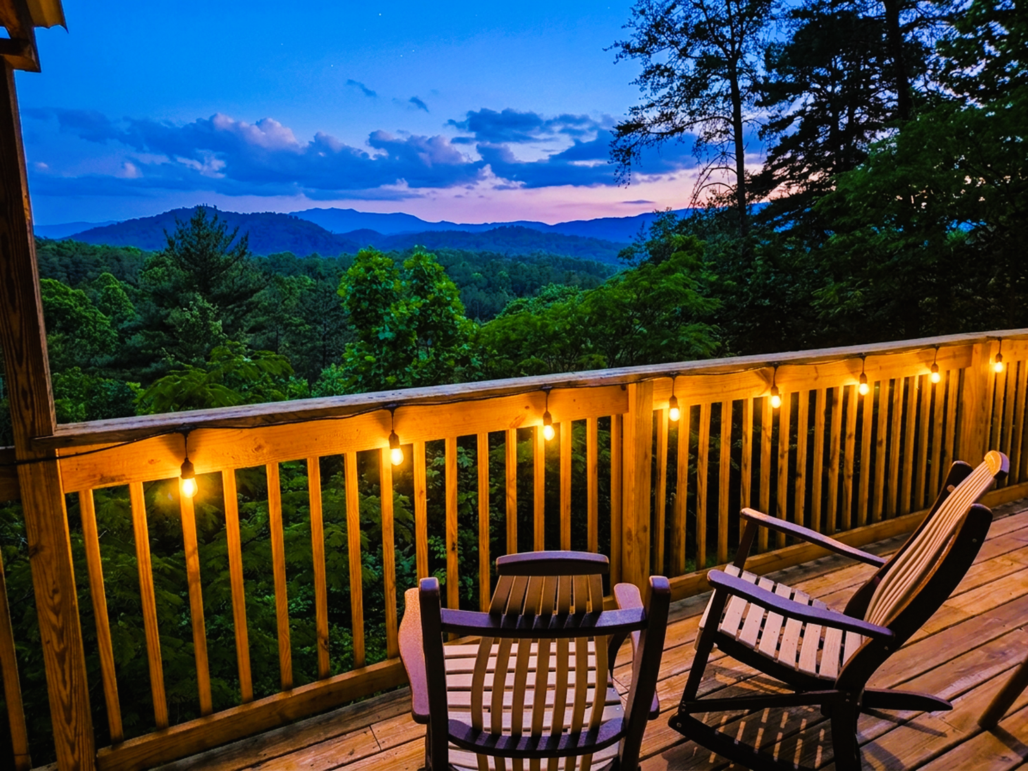 Romantic Mtn View Cabin with Hot Tub and Firepit