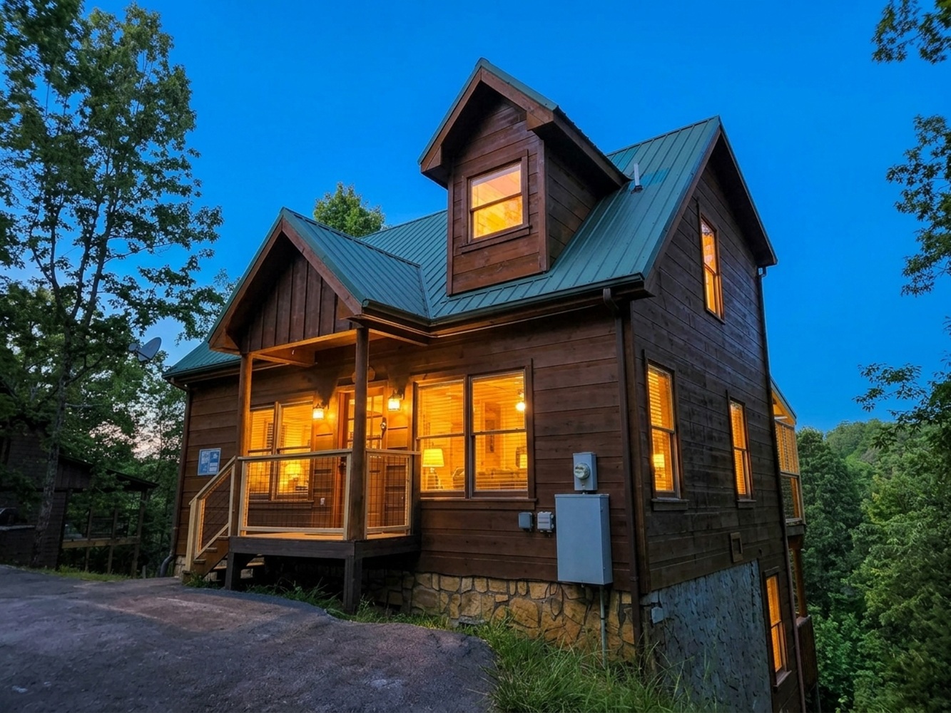 Pigeon Forge Cabin w/ Hot Tub, Sauna, Pool Table, Arcade, Views & EV