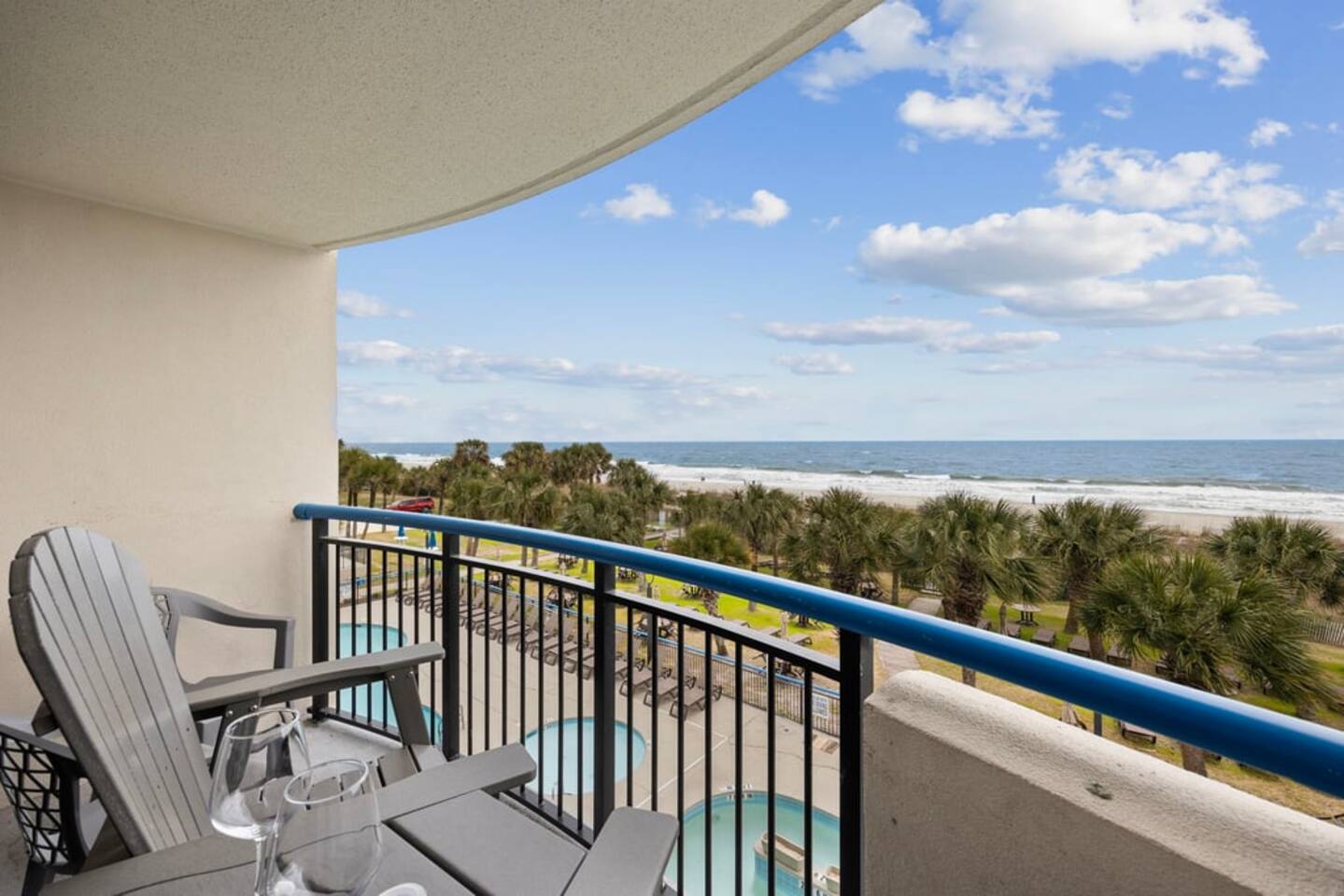 OF, 2nd floor, pools, lazy river at Boardwalk Resort