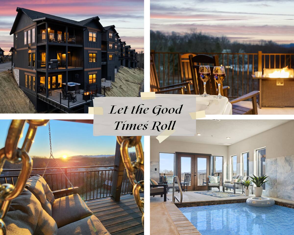 New LUX | Sleeps 18 | Pool | 1 Mile to PKWY