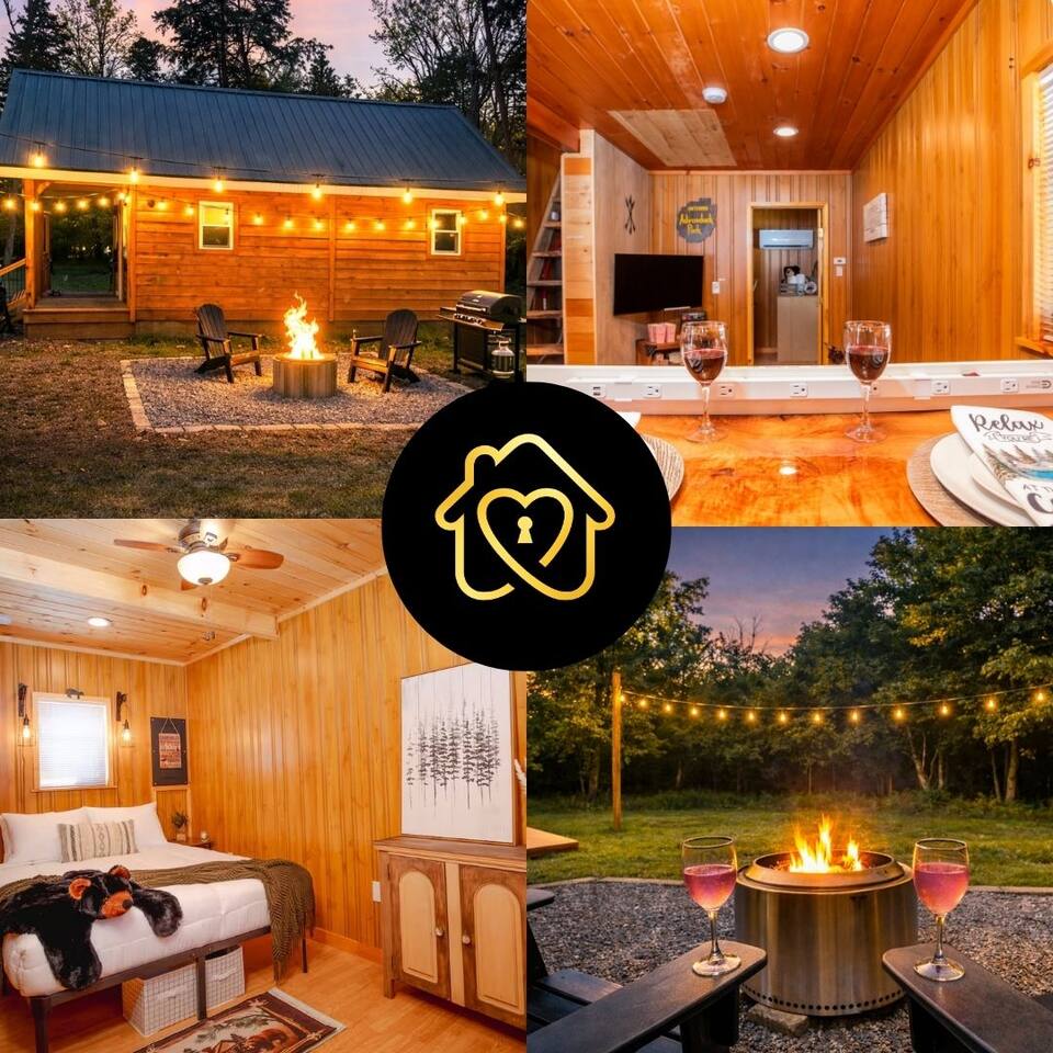 Private trail/Creek/Fishing/Firepit/BBQ