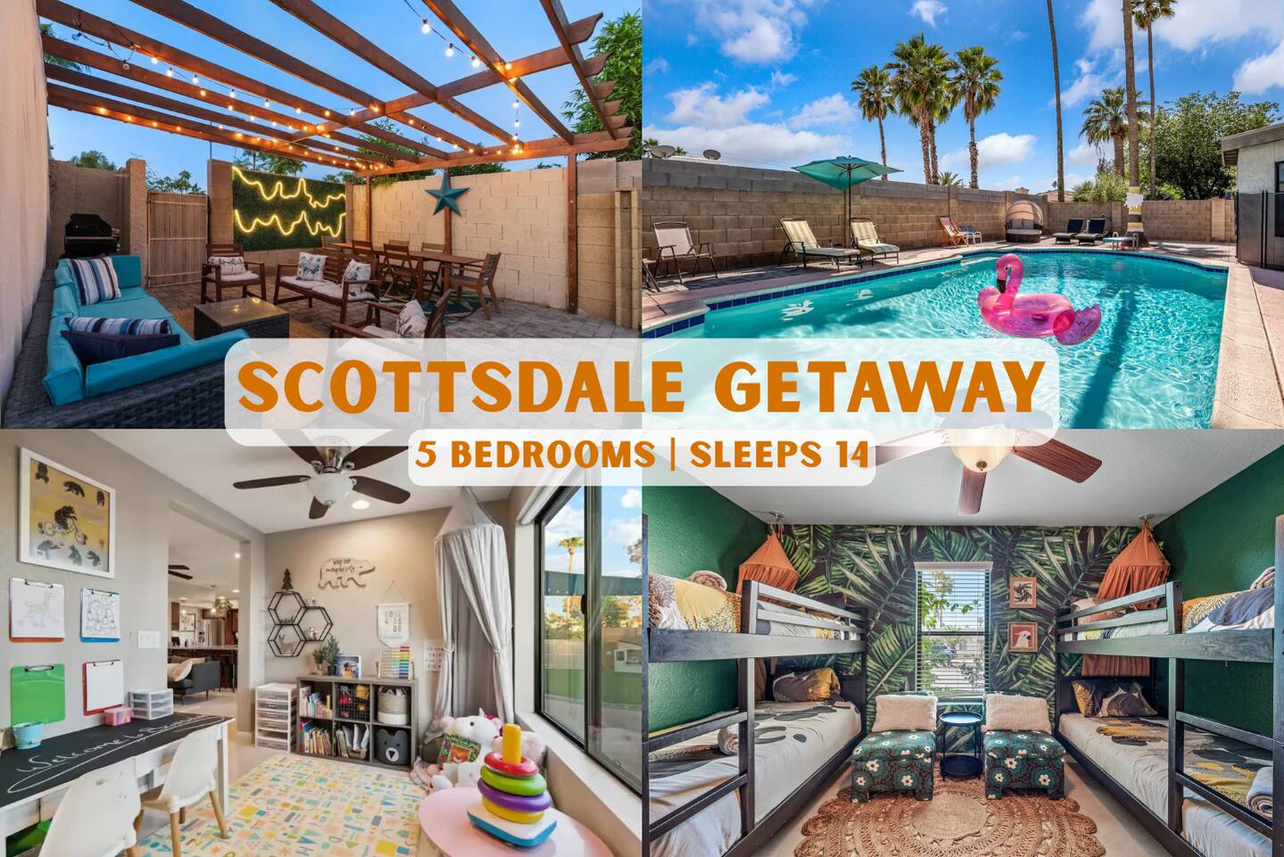 Ultimate Family Getaway w Heated Pool & Themed Rooms