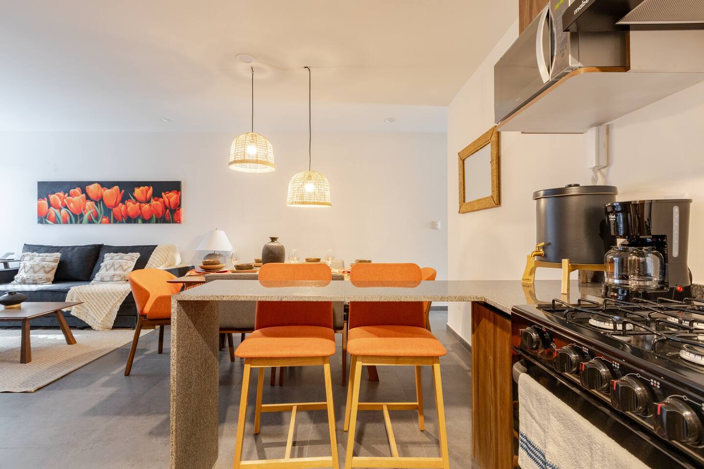 2 blocks from El Ángel, Great Design and Balcony - foto 4