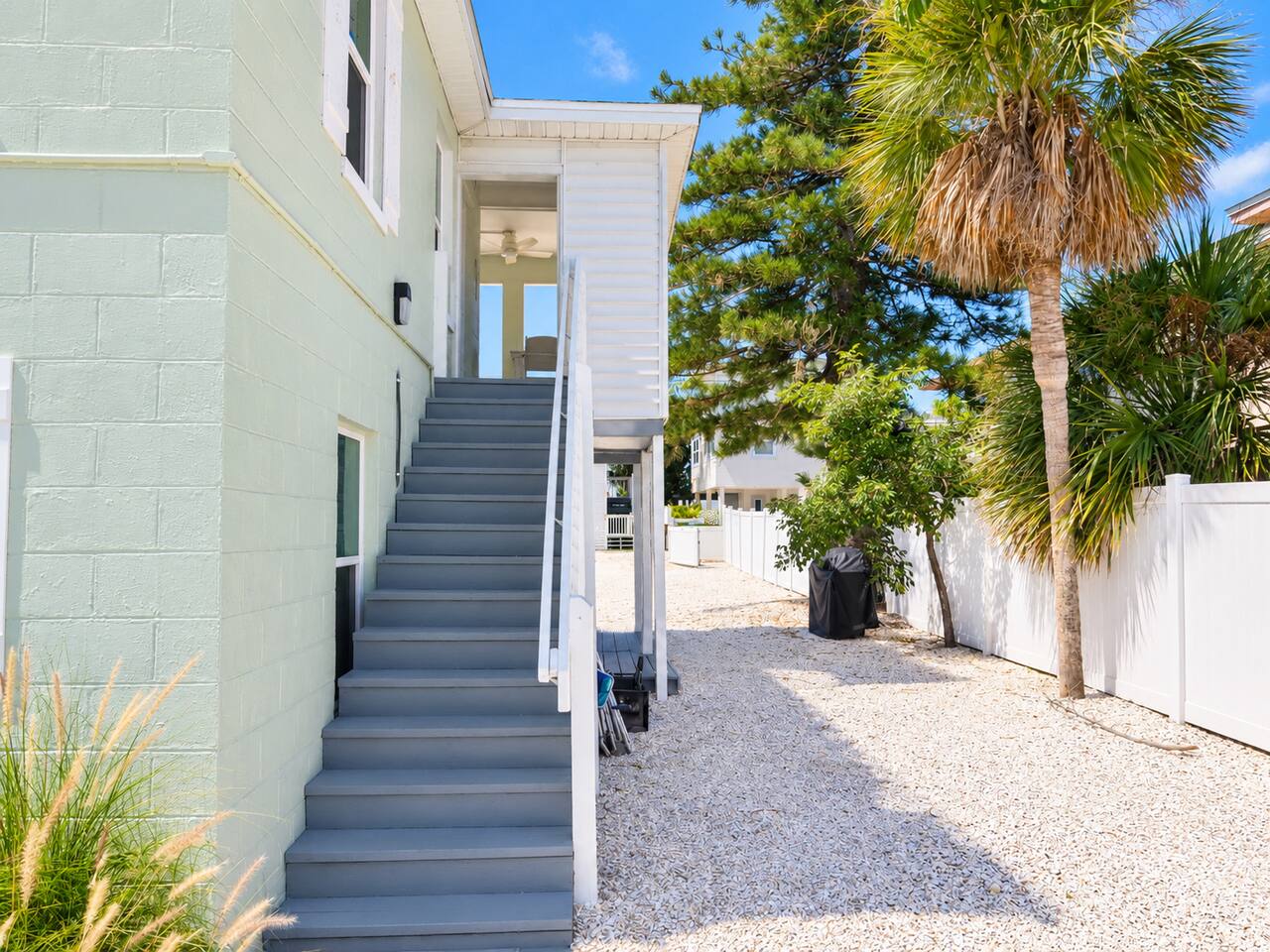 Stairs leading up