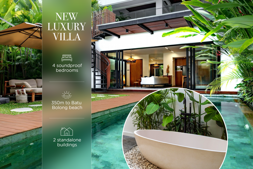 NEW!Luxe BEACH villa/Soundproof/kids stay free/4BR