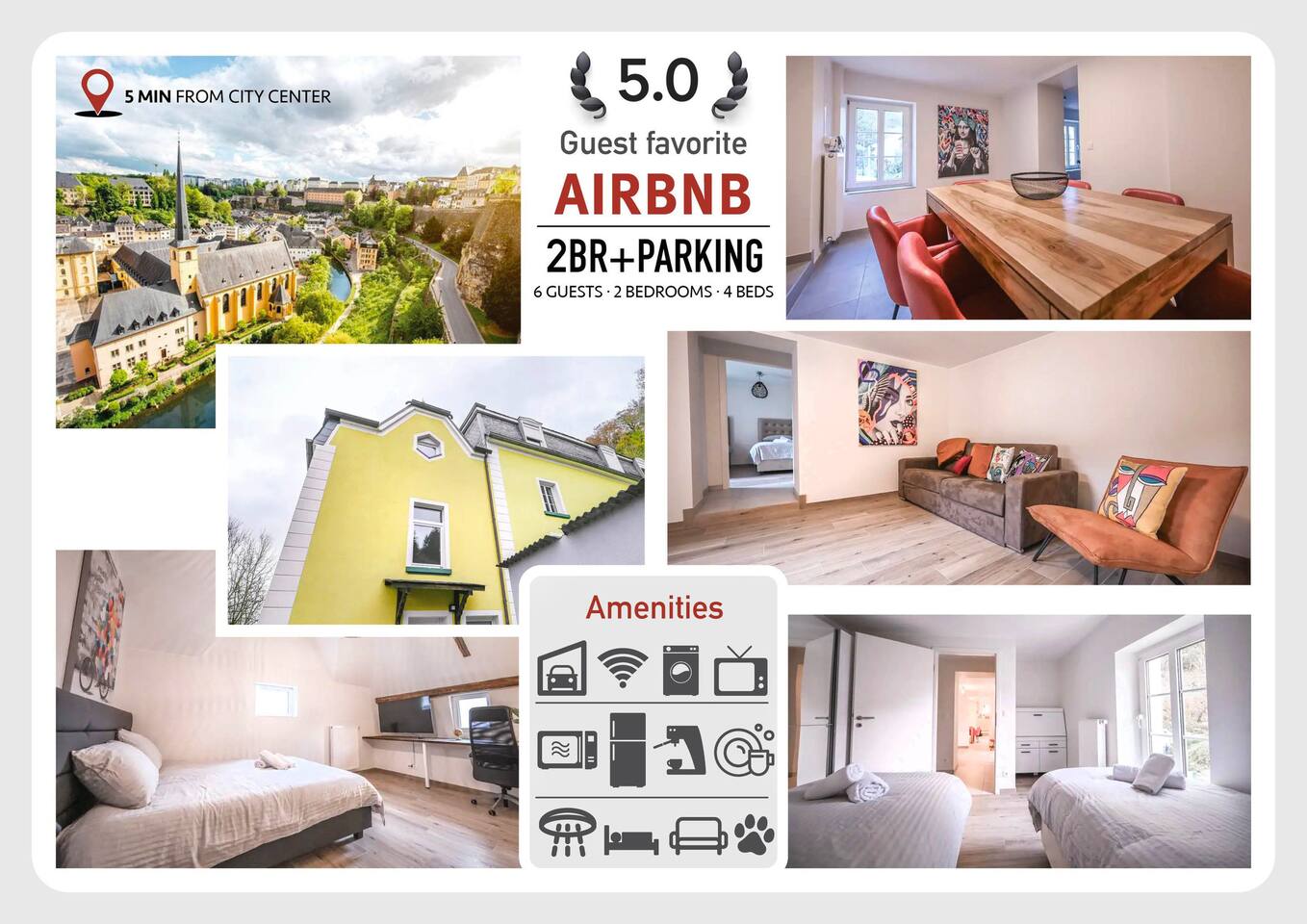 GREAT DEAL: Central renovated cosy 2BR + Parking