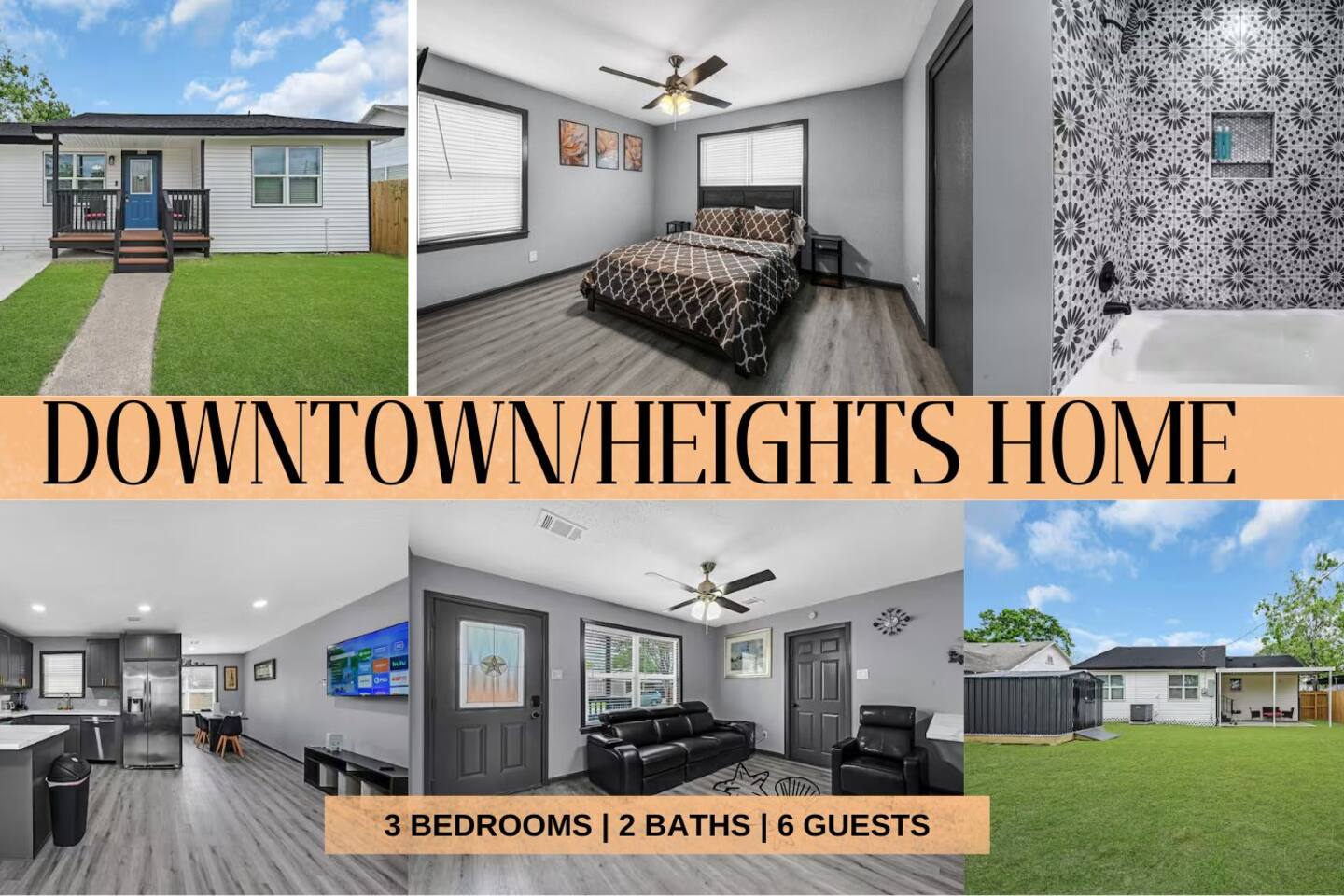 Charming 1940 bungalow 4mi downtown & 2mi Heights