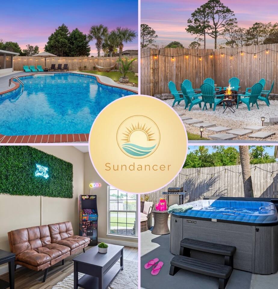 NEW ~Sundancer~*Huge Pool *Hot Tub *Game Room*