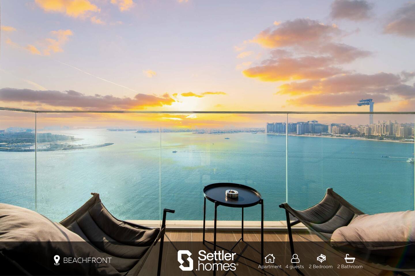 SettlerHomes | Breathtaking View | Private Beach