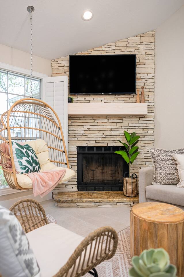 Katy 3BR FamGetaway FirePit Swing Modern AsiaTown