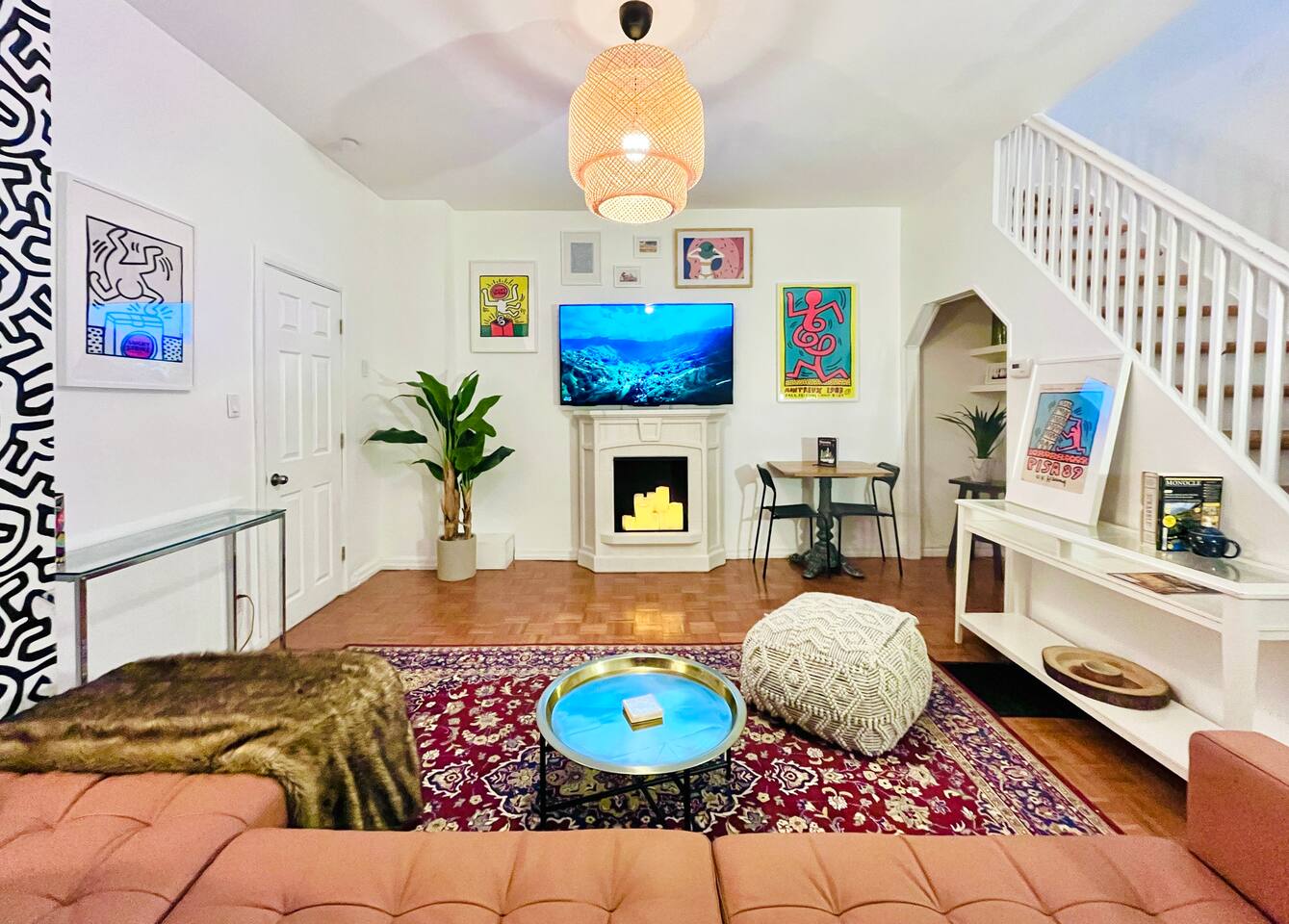 Mid-Century Chic with Parking & Patio