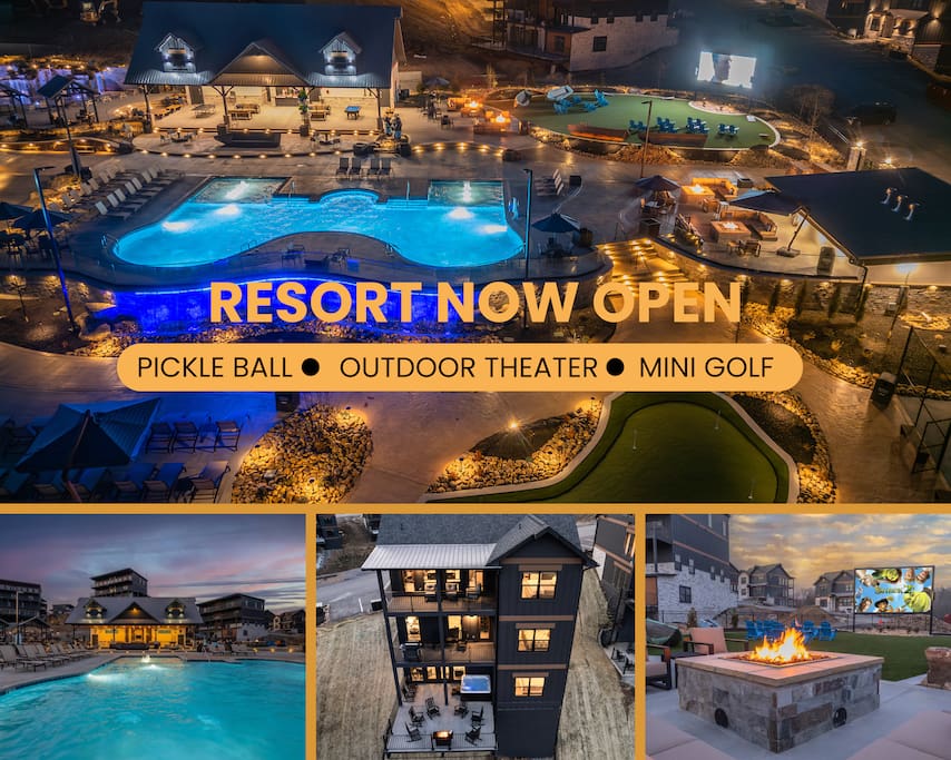 NEW LUX | Free WaterPark | Views | 1 Mile to PKWY