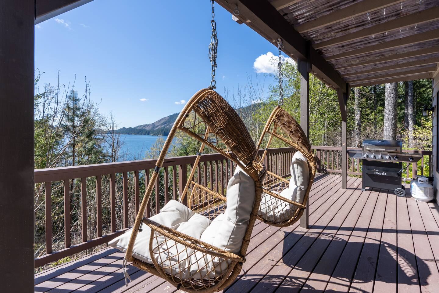 Lake View! HotTub, FirePit, King beds, Lake access