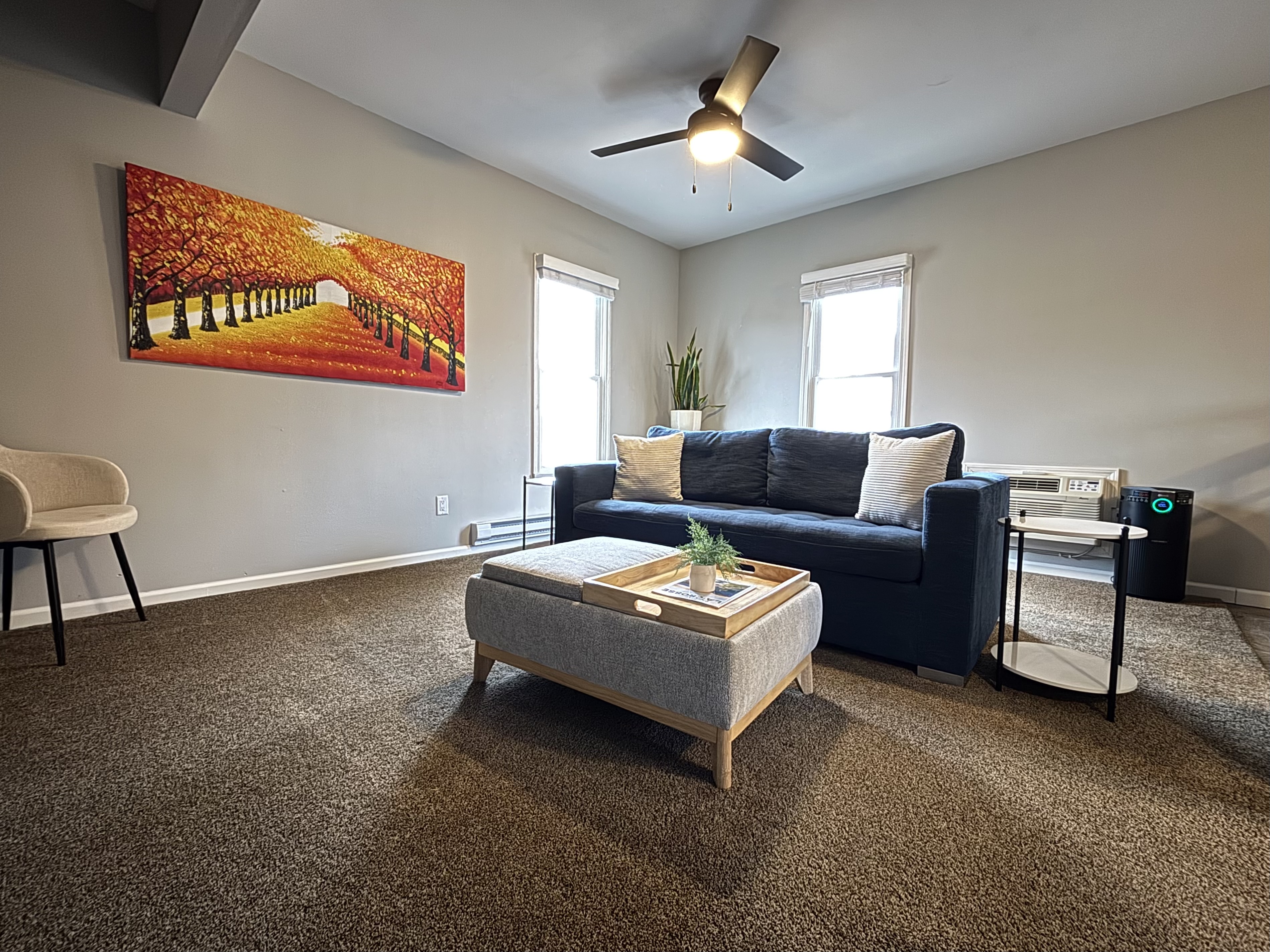 Clean 2BR Apt by Mayo, 50-ft Parking