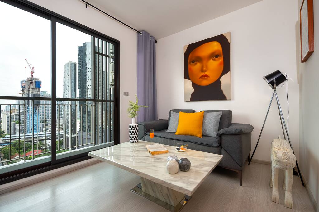 5minBTS/7eleven/CityView/FullKitchen/Washer/Gym