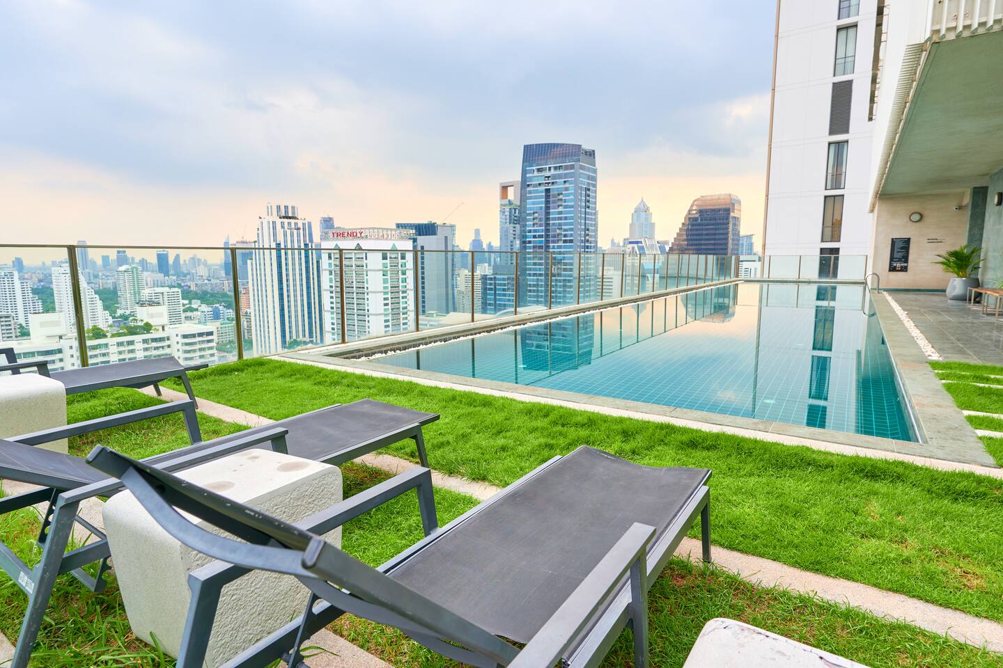 5min»Terminal21/BTS/MRT|Kitchen|500Mbps+NFlix+2TVs