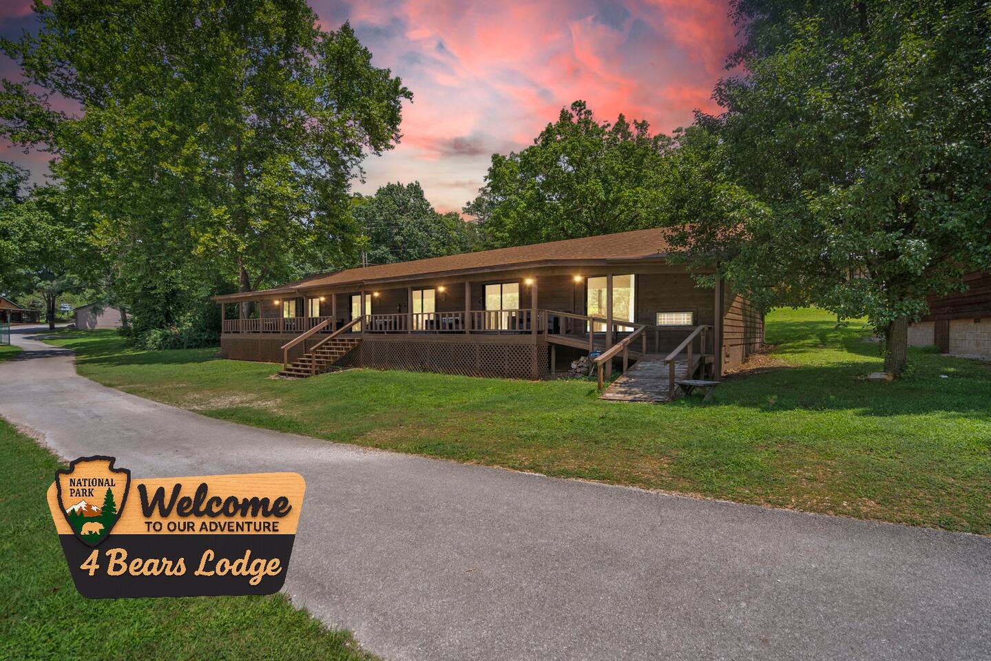 4 Bears Lodge at Edgewater - Entire Lodge 6 Rooms