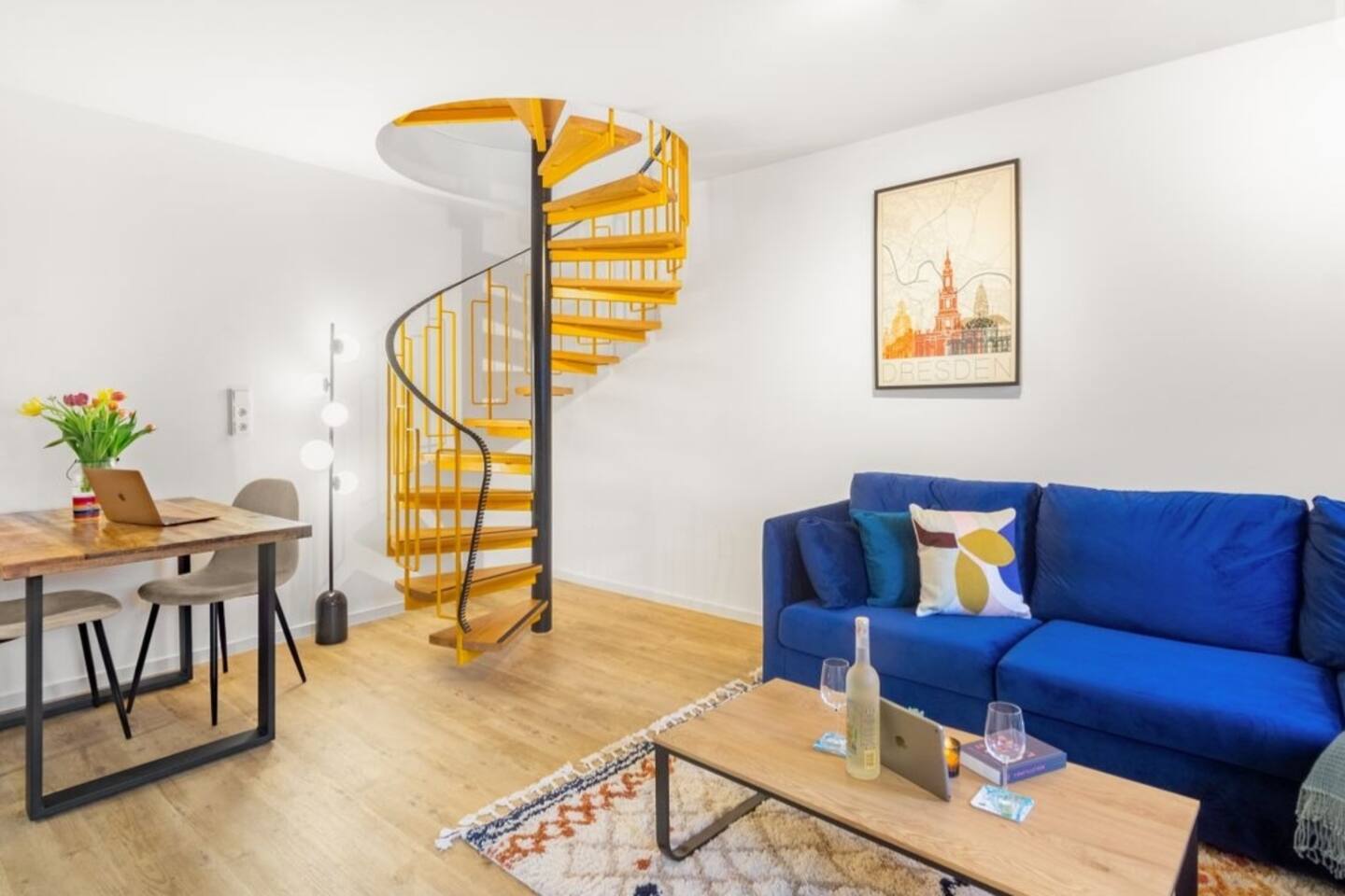 Spectacular top-floor loft for 2 in Dresden