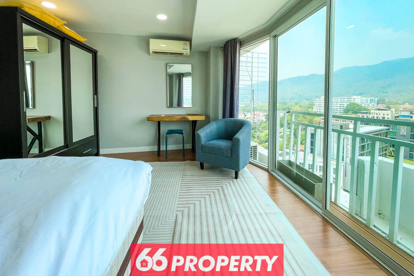 Mountain View Duplex Walk to Nimman • Full Kitchen