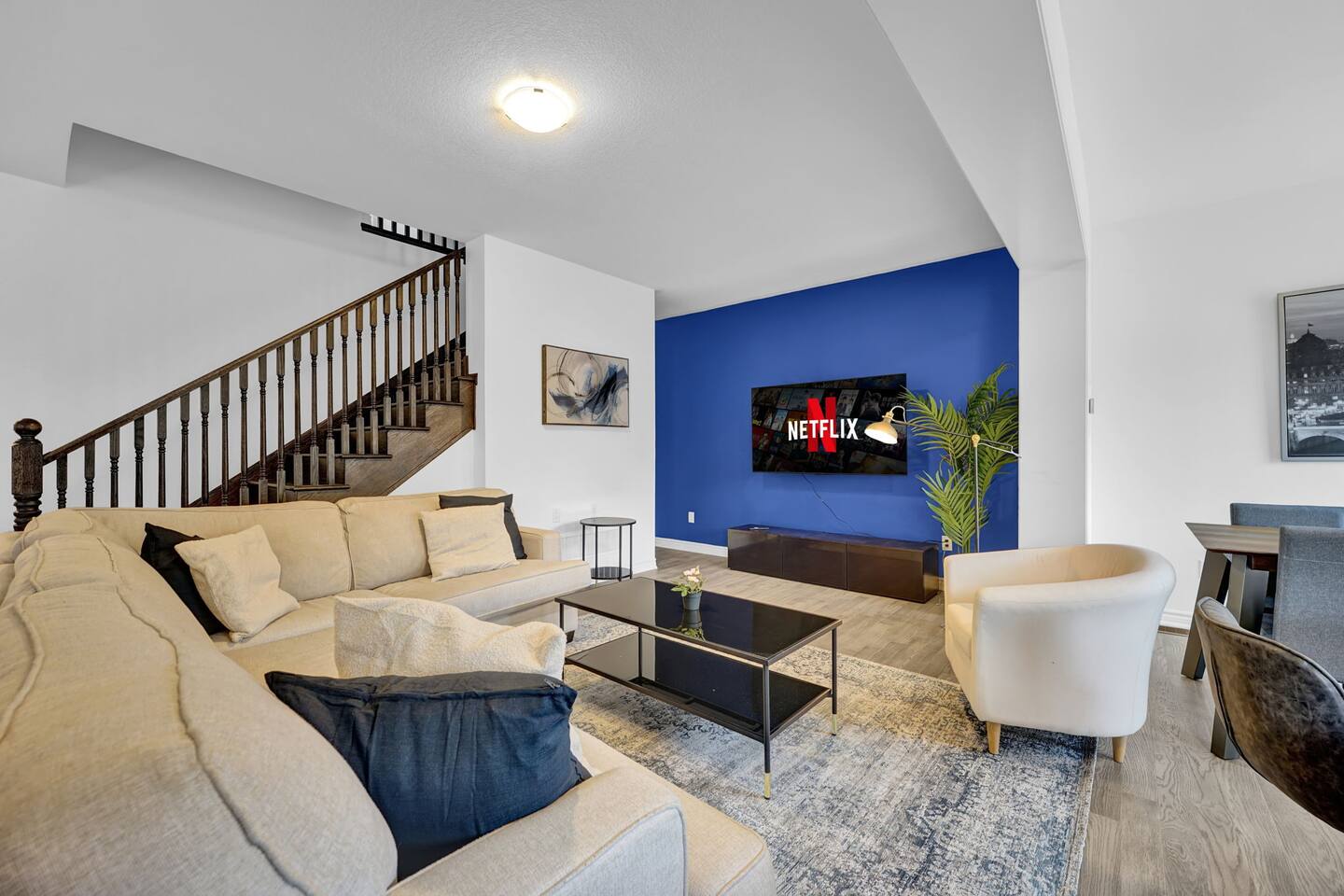 Brand New 2Storey+65" TV