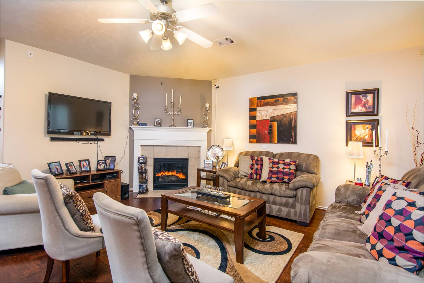 Super COZY 4 bdr w gazebo terrace in The Woodlands