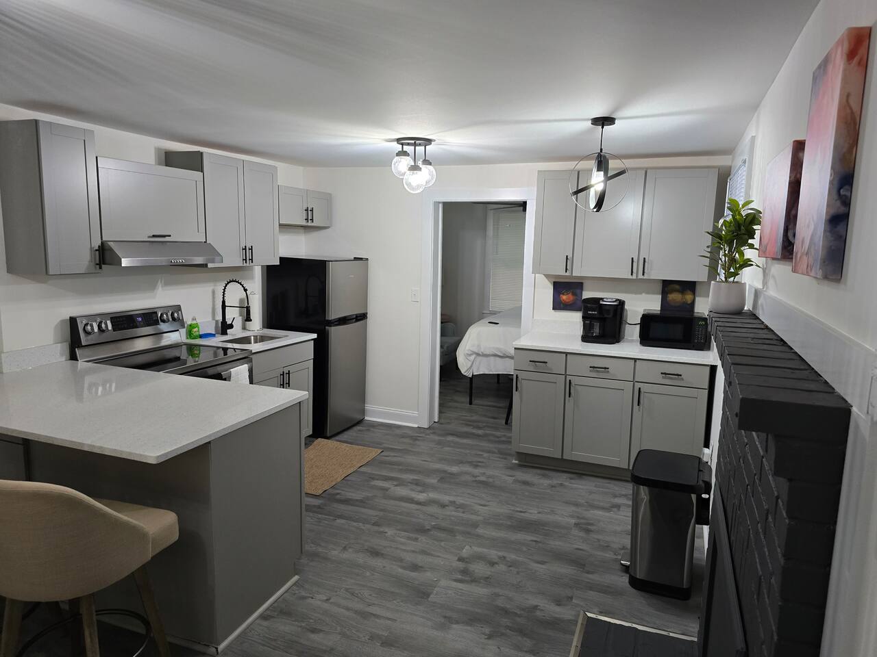 1BR with Picnic Area & Fire Pit